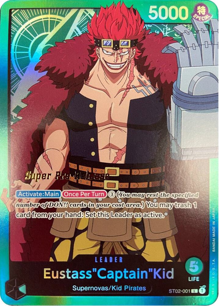 Eustass"Captain"Kid (001) card artwork