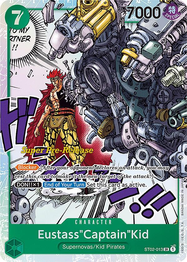 Eustass"Captain"Kid (013) card artwork