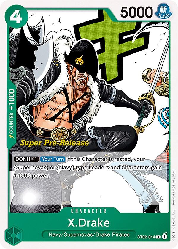 X.Drake card artwork
