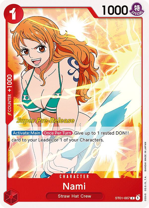 Nami card artwork
