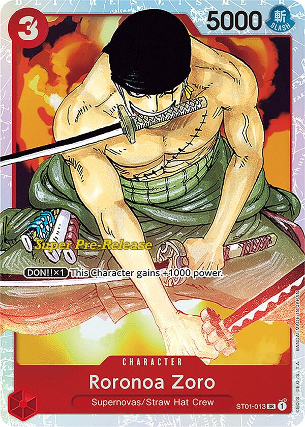 Roronoa Zoro card artwork
