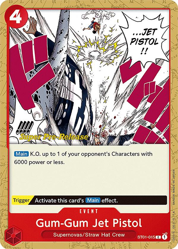 Gum-Gum Jet Pistol card artwork