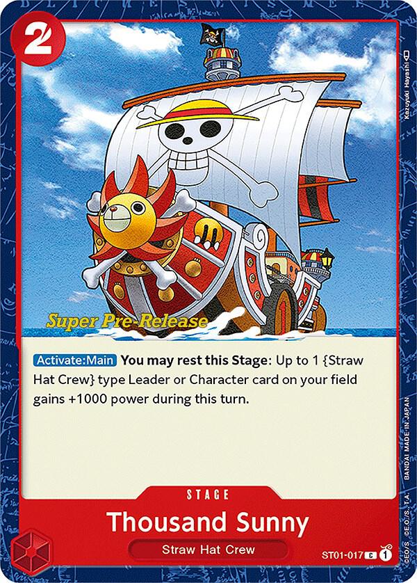 Thousand Sunny card artwork