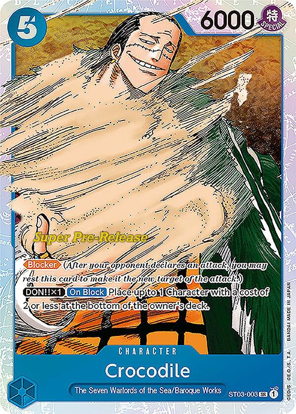 Crocodile (003) card artwork