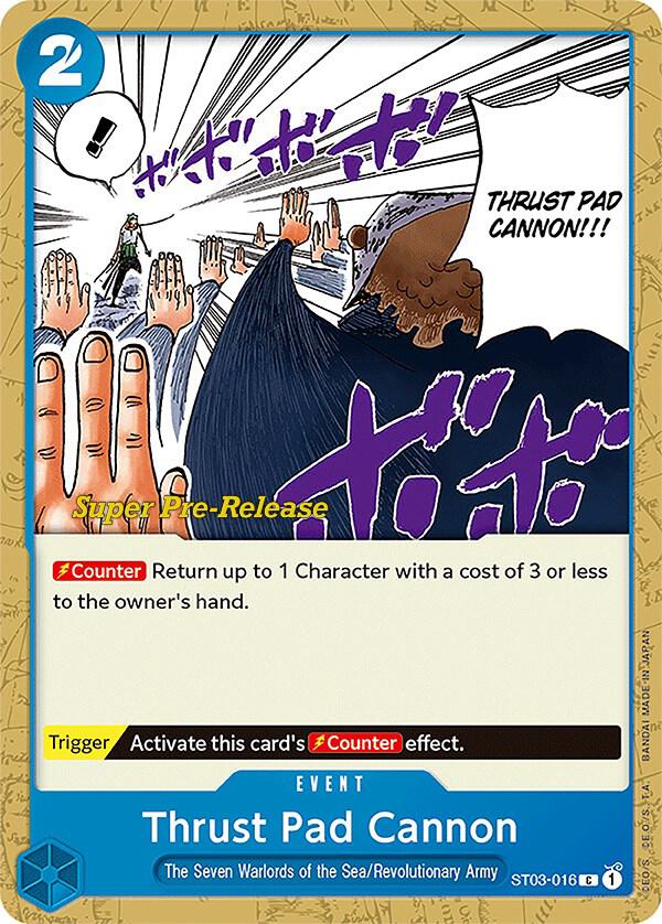 Thrust Pad Cannon card artwork
