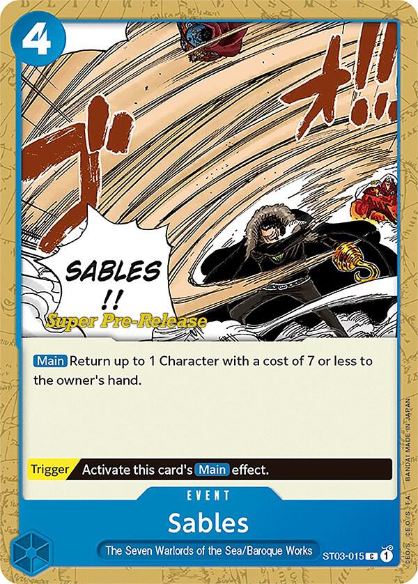 Sables card artwork