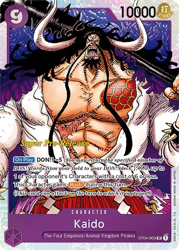 Kaido (003) card artwork