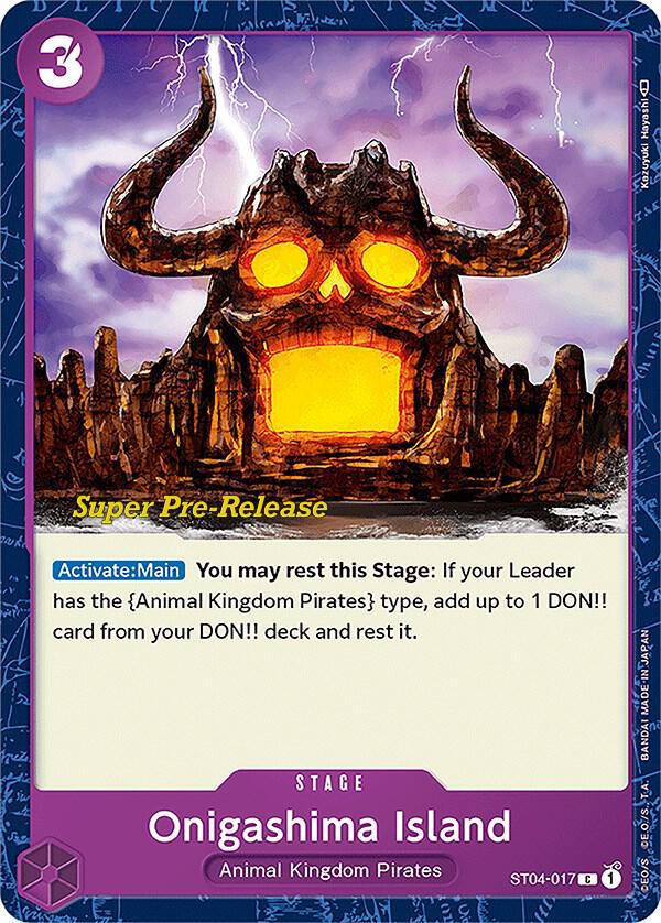 Onigashima Island card artwork