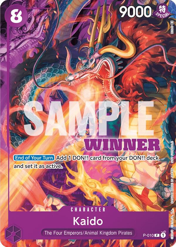 Kaido - P-010 (Winner Pack Vol. 1) card artwork