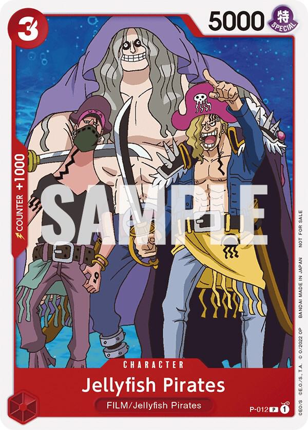 Jellyfish Pirates (One Piece Film Red) card artwork