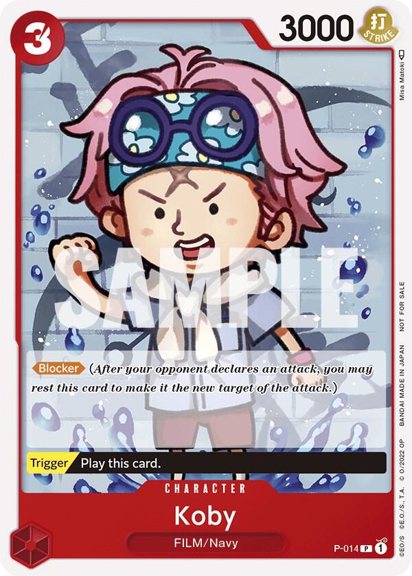 Koby (One Piece Film Red) card artwork