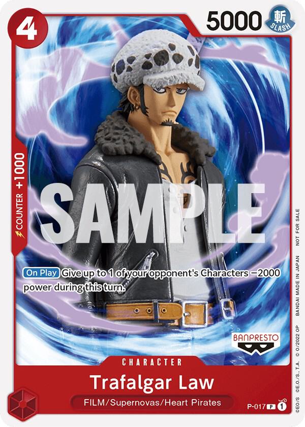 Trafalgar Law (One Piece Film Red) card artwork