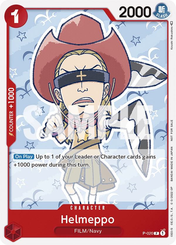 Helmeppo (One Piece Film Red) card artwork
