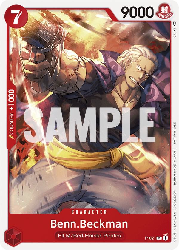 Benn.Beckman (One Piece Film Red) card artwork