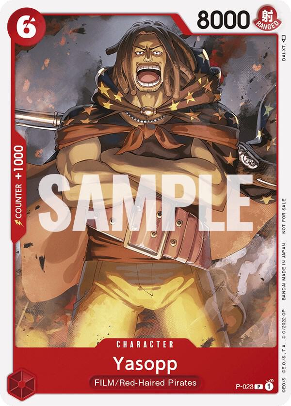 Yasopp (One Piece Film Red) card artwork