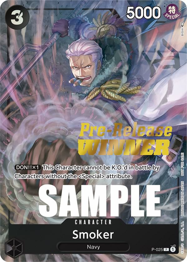 Smoker (Pre-Release) [Winner] card artwork