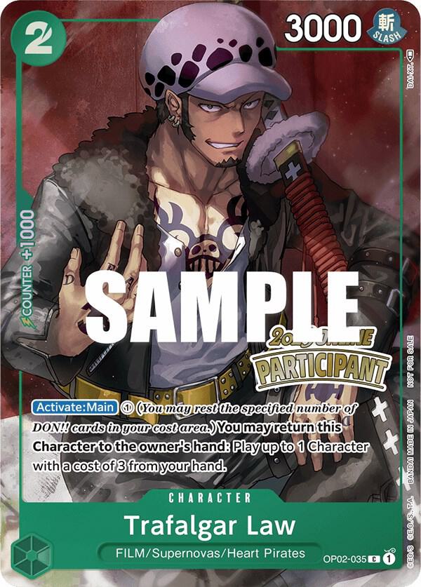 Trafalgar Law (Online Regional 2023) [Participant] card artwork