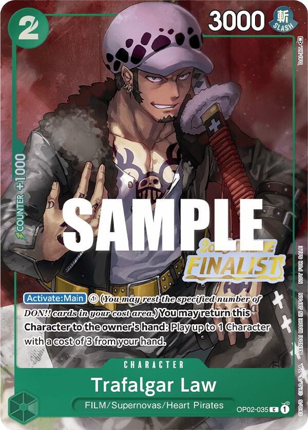 Trafalgar Law (Online Regional 2023) [Finalist] card artwork
