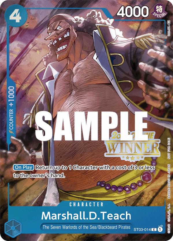 Marshall.D.Teach (Online Regional 2023) [Winner] card artwork