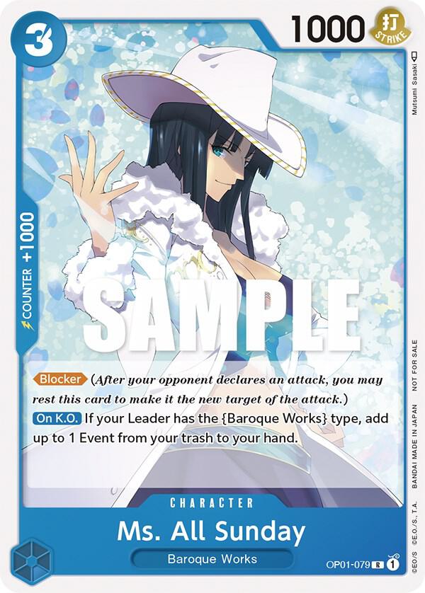 Ms. All Sunday (Promotion Pack 2023) card artwork