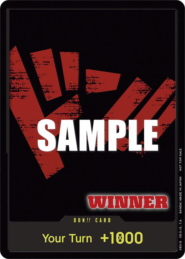 DON!! Card (Tournament Pack Vol. 2) [Winner] card artwork