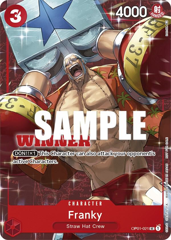 Franky (Tournament Pack Vol. 2) [Winner] card artwork