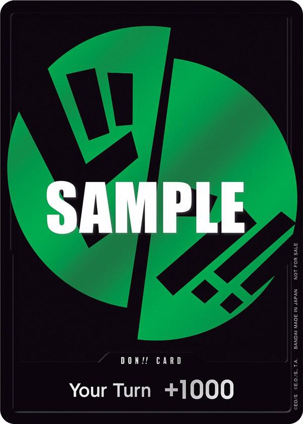 DON!! Card (Green) card artwork