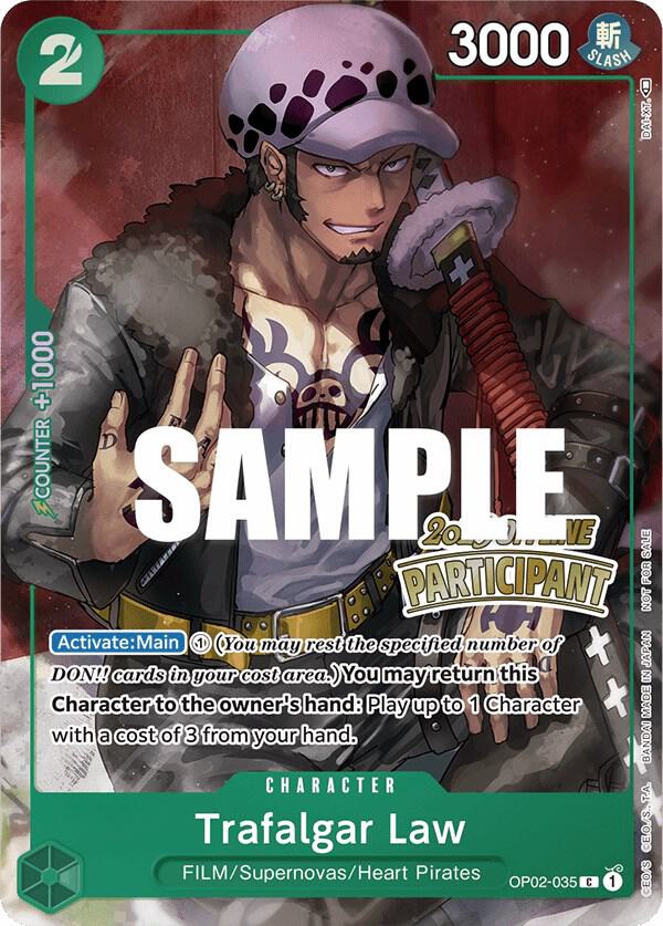 Trafalgar Law (Offline Regional 2023) [Participant] card artwork