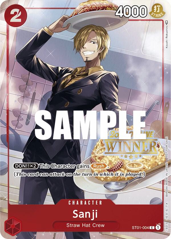 Sanji (Offline Regional 2023) [Winner] card artwork