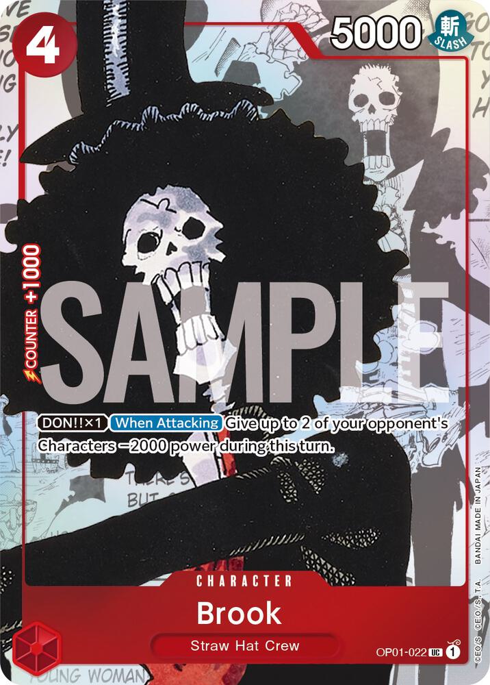 Brook - OP01-022 (Alternate Art) card artwork