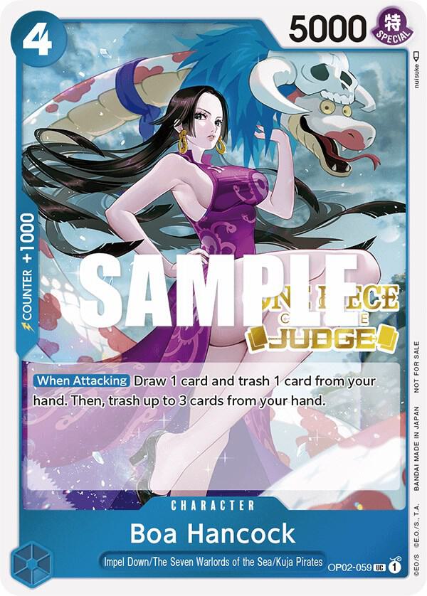 Boa Hancock (Judge) card artwork