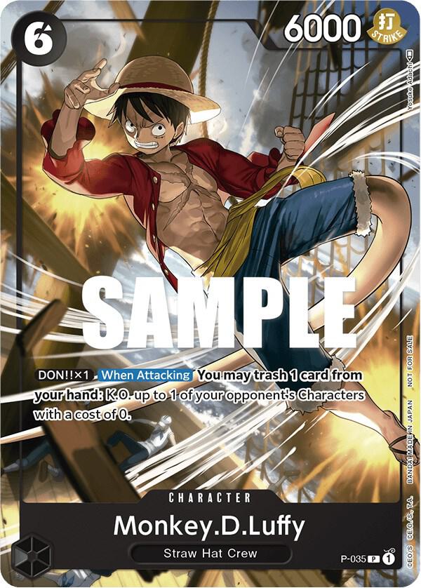 Monkey.D.Luffy (Pirates Party Vol. 3) card artwork