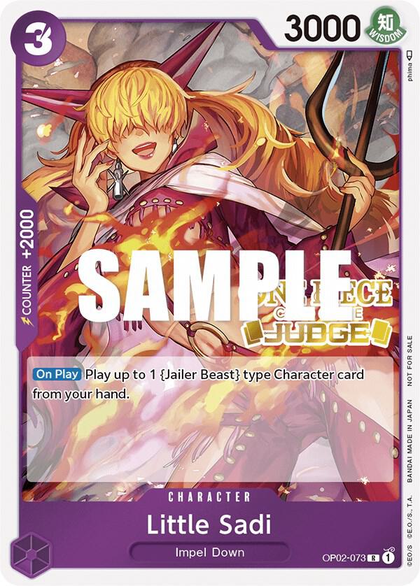 Little Sadi (Judge) card artwork