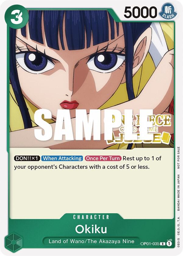 Okiku (Judge) card artwork