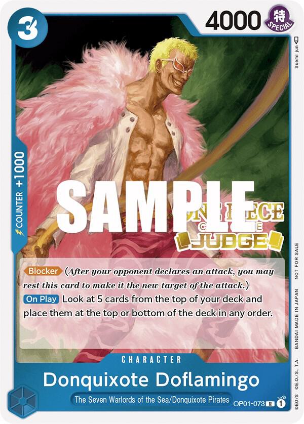 Donquixote Doflamingo (Judge) card artwork