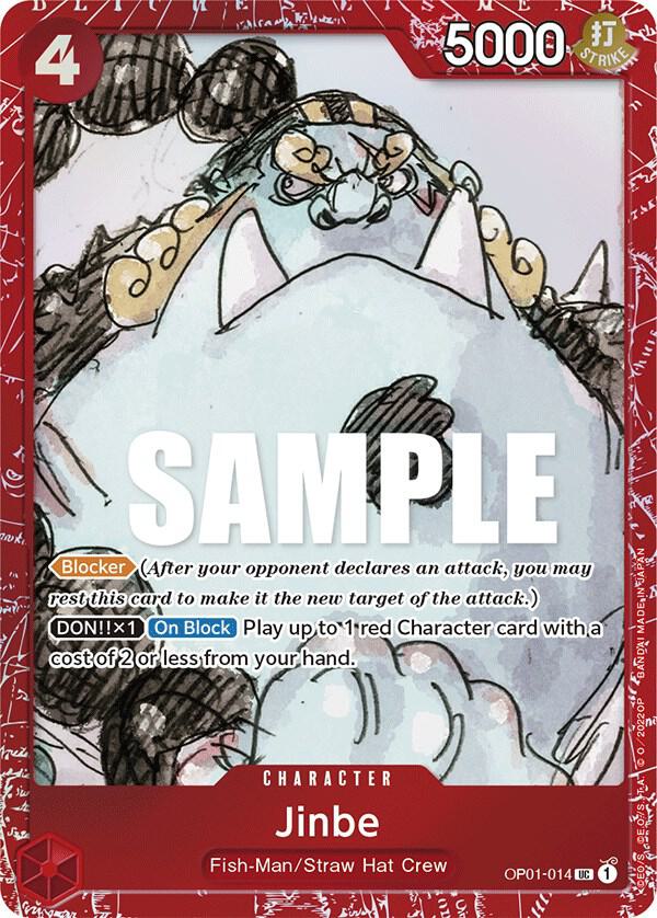 Jinbe (Premium Card Collection -ONE PIECE FILM RED Edition-) card artwork