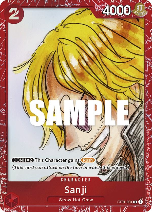 Sanji (Premium Card Collection -ONE PIECE FILM RED Edition-) card artwork