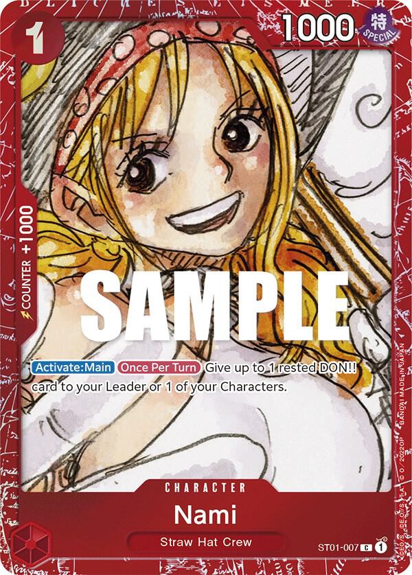 Nami (Premium Card Collection -ONE PIECE FILM RED Edition-) card artwork