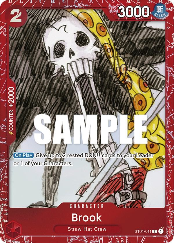 Brook (Premium Card Collection -ONE PIECE FILM RED Edition-) card artwork