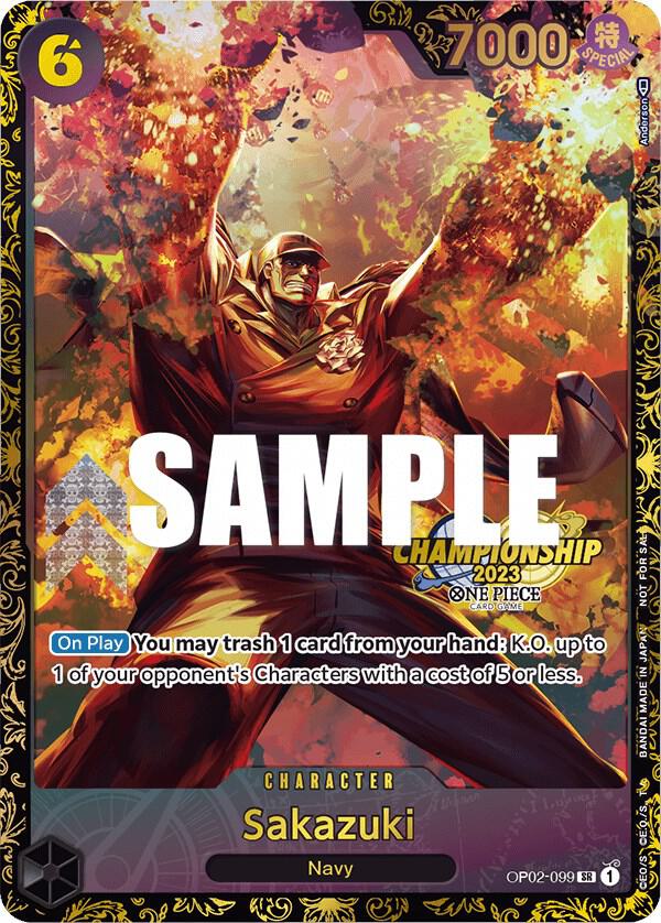 Sakazuki (Championship 2023) card artwork
