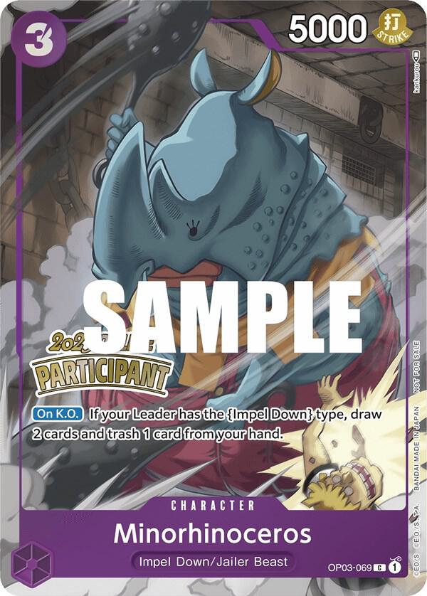 Minorhinoceros (Online Regional 2023) [Participant] card artwork
