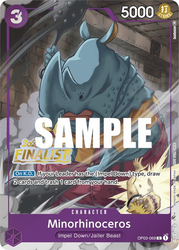 Minorhinoceros (Online Regional 2023) [Finalist] card artwork
