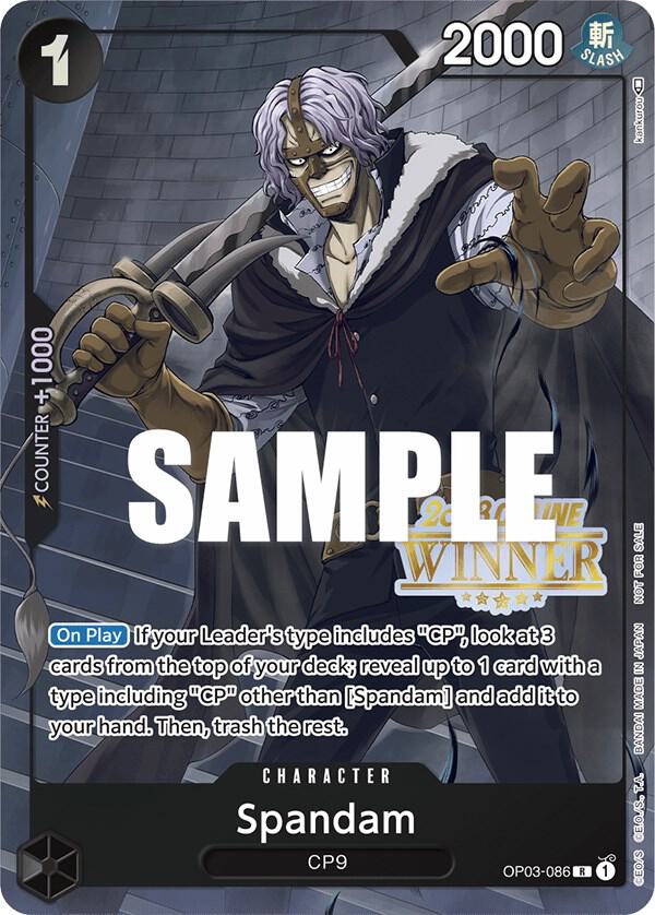 Spandam (Online Regional 2023) [Winner] card artwork