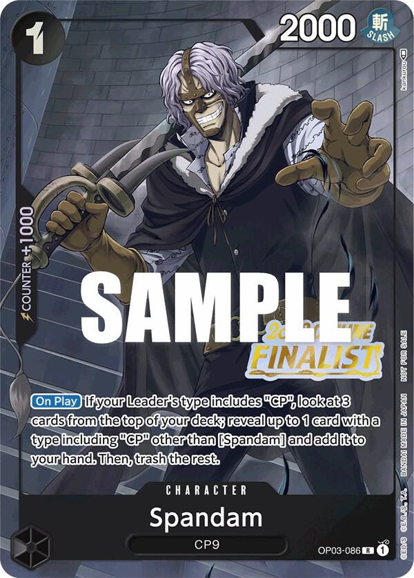 Spandam (Offline Regional 2023) [Finalist] card artwork