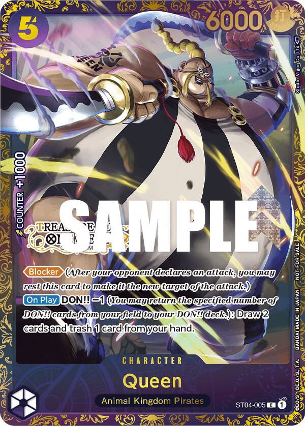 Queen (Treasure Cup) card artwork