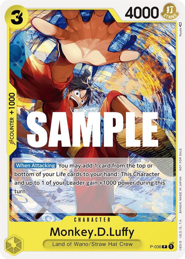 Monkey.D.Luffy (Pre-Release Tournament) card artwork