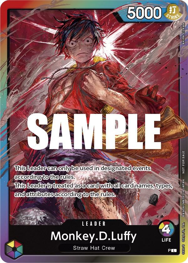 Monkey.D.Luffy (Leader Pack) (Sealed Battle 2023 Vol. 1) card artwork