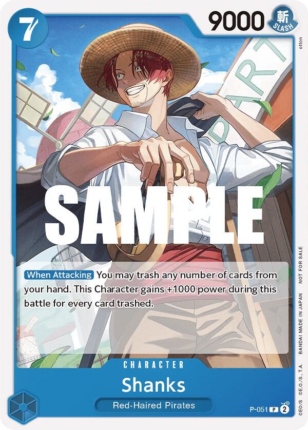 Shanks (Sealed Battle Kit Vol. 1) card artwork