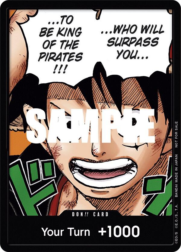 DON!! Card (Monkey.D.Luffy) (1st Anniversary DON!! Card Pack) card artwork