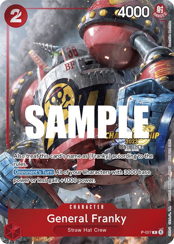 General Franky (CS 2023 Event Pack) card artwork